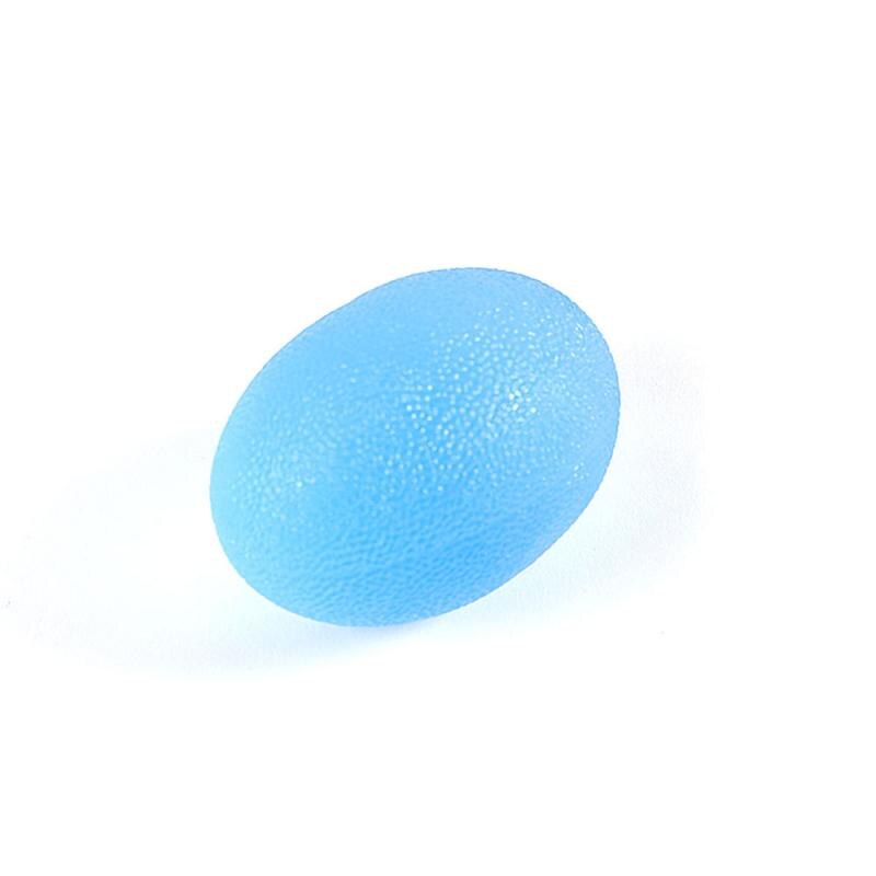 Silikon håndgripende ball håndgrep treningsball håndledd finger underarm trening stressball bærbart treningsutstyr: Grå