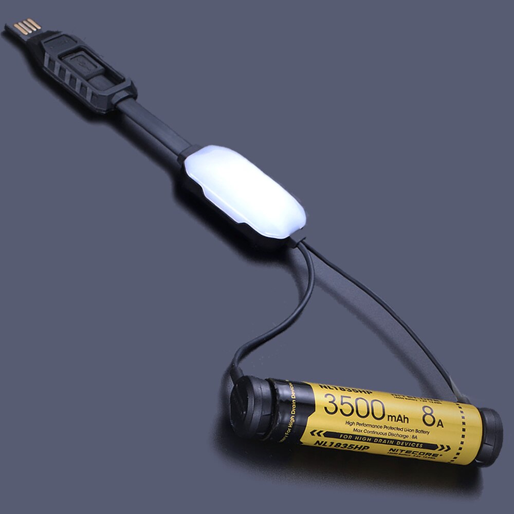 Nitecore LC10 Draagbare Magnetische USB Charger Power Bank Zonder Batterij Smart Bijna Alle Soort Li-Ion Batterij