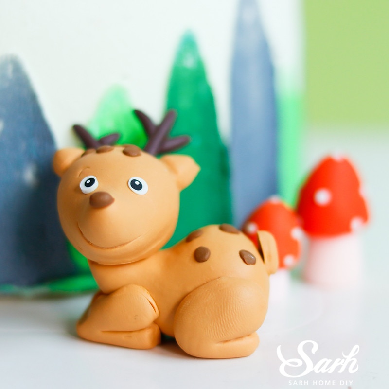 Sika-décoration de gâteau cerf Lion chouette champignons | Décoration de fête d'anniversaire, ours Animal réception pour bébé, fournitures de pâtisserie pour enfant, d'amour de mariage