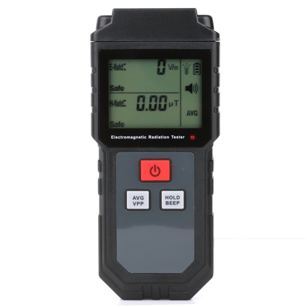 RZ825 elektromanyetik alan radyasyon test cihazı EMF metre tezgah dijital dozimetre LCD dedektör ölçüm bilgisayar telefonu için
