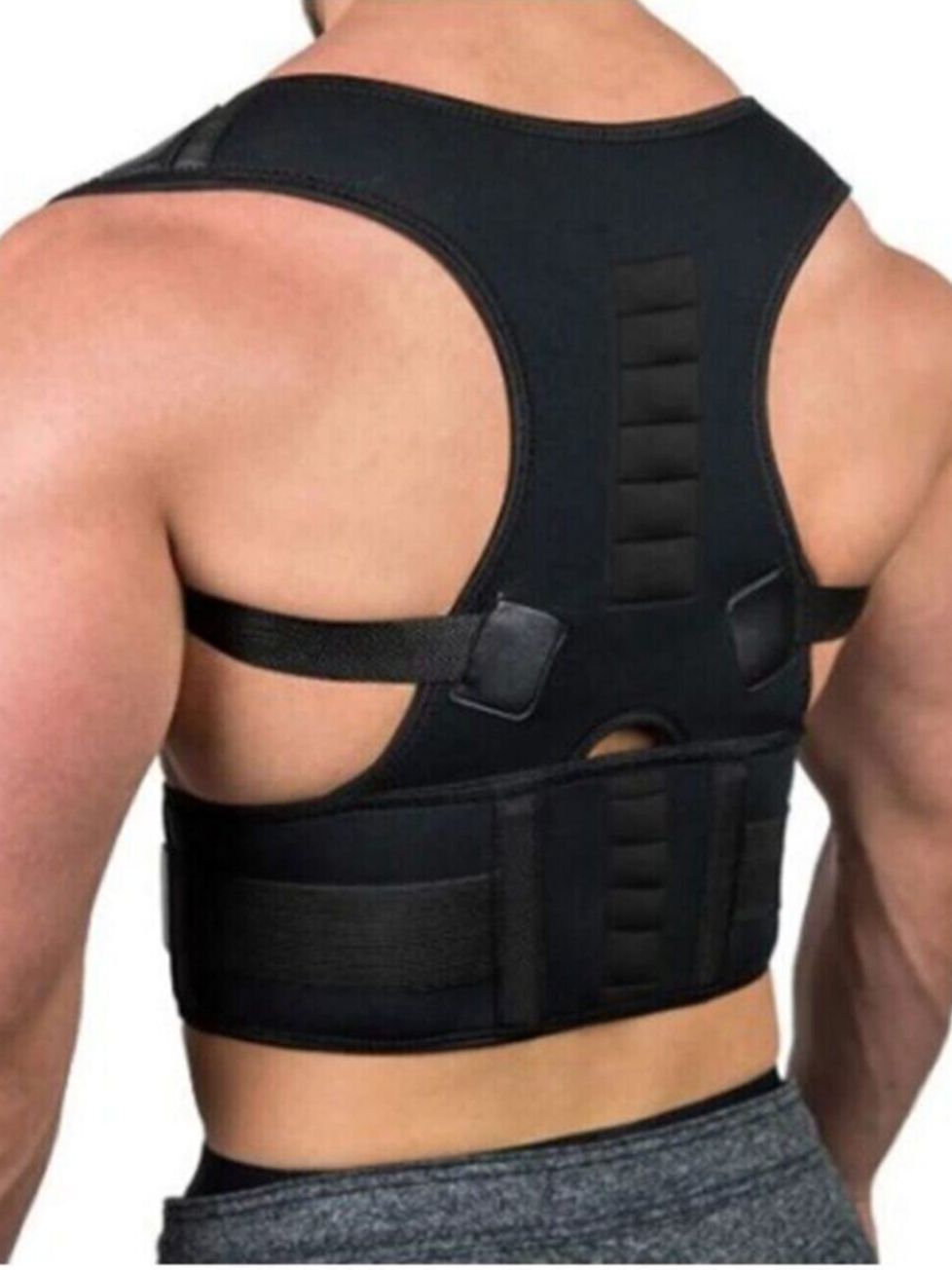 Magnetische Therapie Haltung Korrektor unisex, Aufrecht Taille Zurück Schmerzen Unterstützung Wirbelsäule Gerät Zu Verhindern Buckel Schulter Haltung