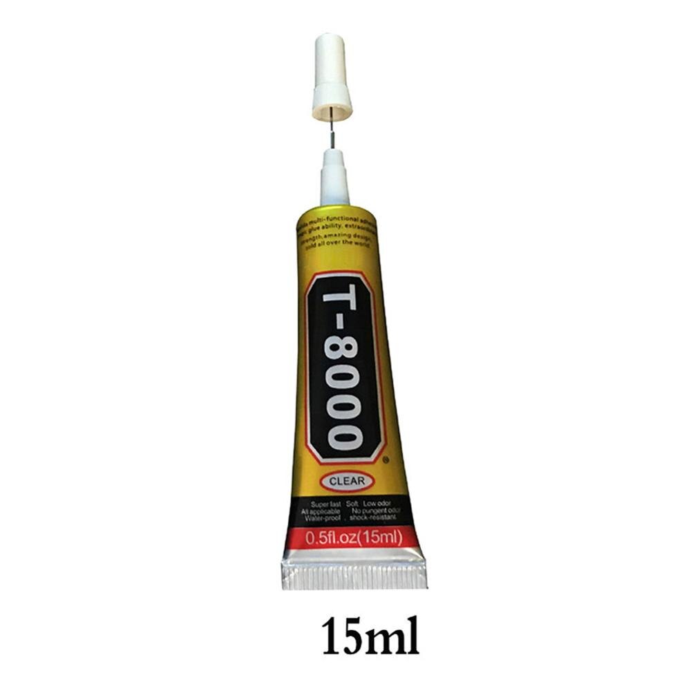 15/25/50/110ML E6000/E7000/T7000/T8000 Glue DIY Crystals Jewellery Tool Glue Strength Adhesive Liquid Glue For Craft Work Making: T8000 15ML