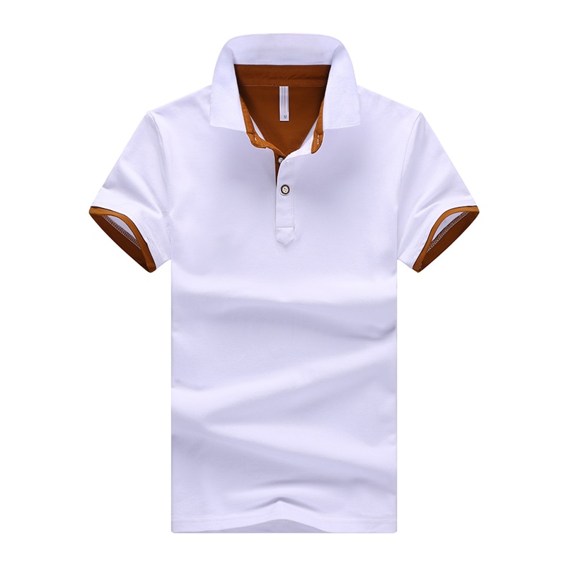 557 Polo Shirts Short Sleeve Men Summer Business Casual Solid Male Polo Shirt Cotton Streetwear Men's Breathable Soft Tops