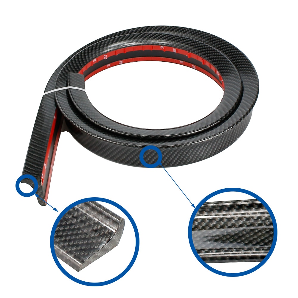 Universal Carbon Fiber Car Rear Automotive Spoilers Carbon Spoiler length 1.5m Universal TYPE YC100867