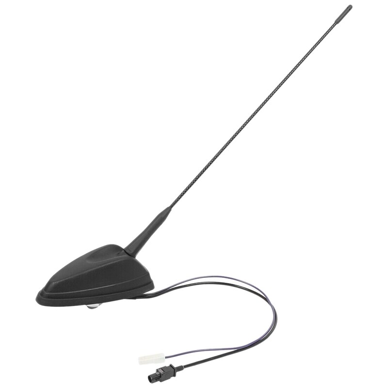 Antenne Courte Sport R171 Pour Mercedes SLK 200 230 280 300 320 350 500 - Style Design Aluminium Noir Mat