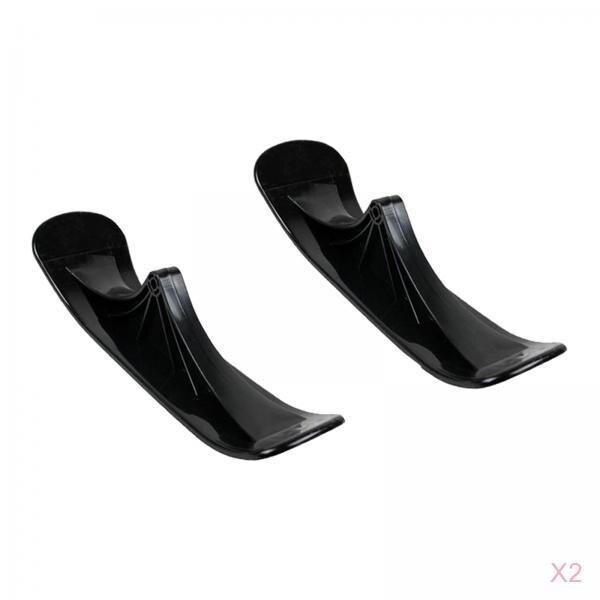 2Pair Winter Kids Ski Scooter Fun 2-in-1 Sleigh Toboggan Refit Birthday
