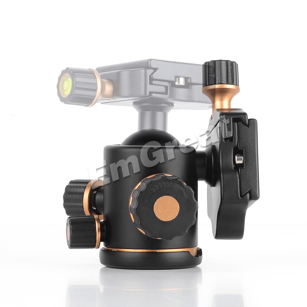 Pergear TH3 Pro Tripod Ball Head Quick Release Plate for Photography DSLR Camera Tripod Monopod w/ 3/8" Screw Hole Max Load 8KG