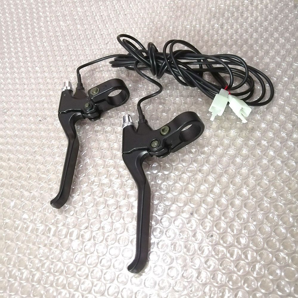 Bicicleta eléctrica/patinete eléctrico, e-bike, corte de freno de potencia 12V-96V, trabajo SM pin E interfaz de hoja 2,8: Verde claro