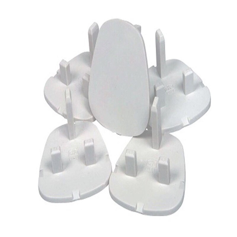 12/24/48pcs Plug Socket Covers Babies Kids Safety Protector for UK 3 Pin Sockets FAS