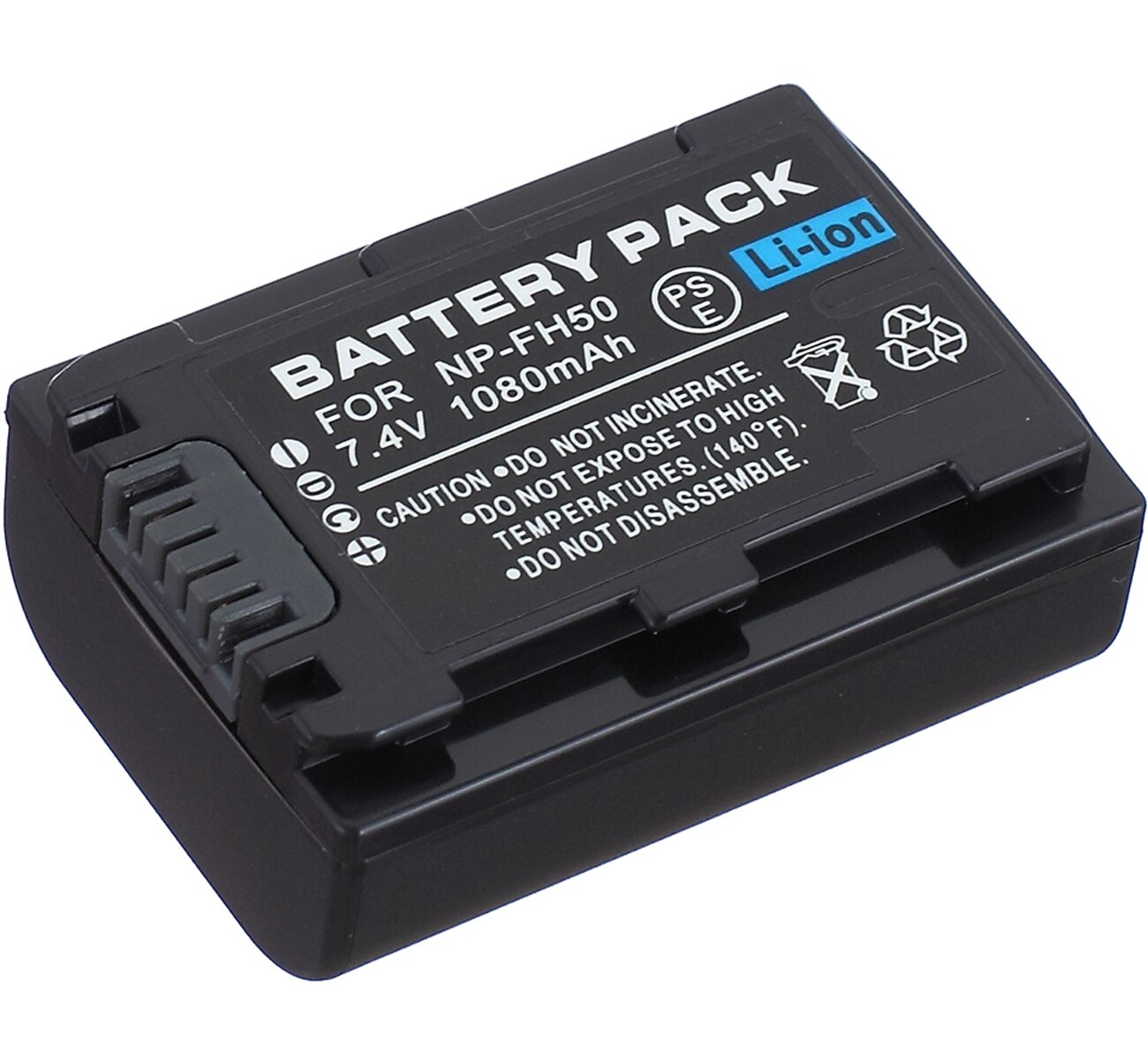 Batterie pour caméscope Sony Handycam DCR-DVD106, DCR-DVD108, DCR-DVD110, DCR-DVD115, DCR-DVD150, DCR-DVD450, DCR-DVD650