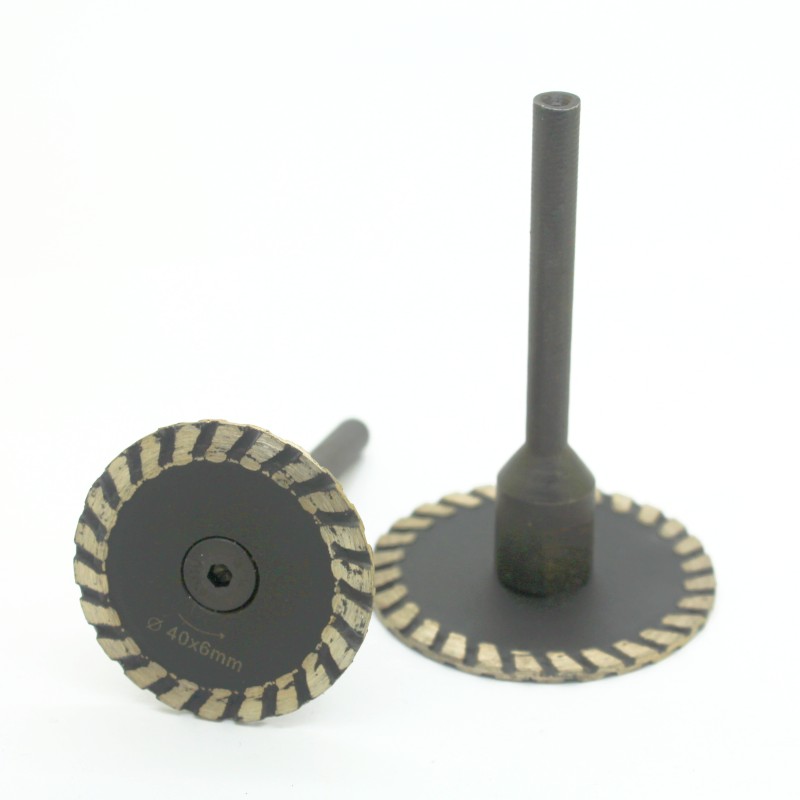 Mini Diamond Saw BIade 6mm shank Carving Grinding Cutting Disc for Granite Marble Stone Concrete cutting tool