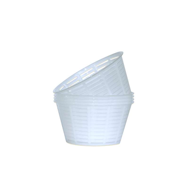 Moldes de rejilla para queso fresco y ricotta - 12 x 6,3 cm x 5 uds