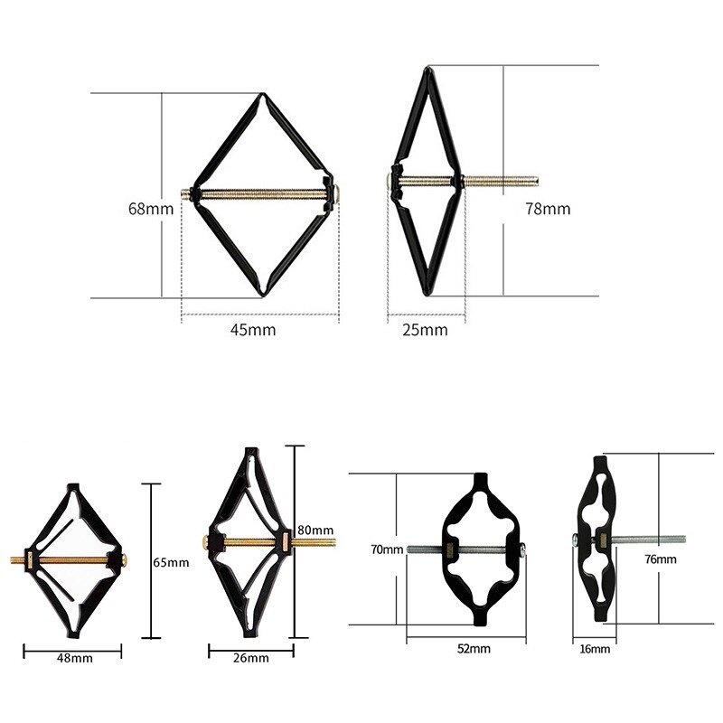 Wall-mounted Switch Box 86 Type Cassette Bottom Box Repairer Switch Socket bottom Box repair Rescue Universal Pole Line Boxes