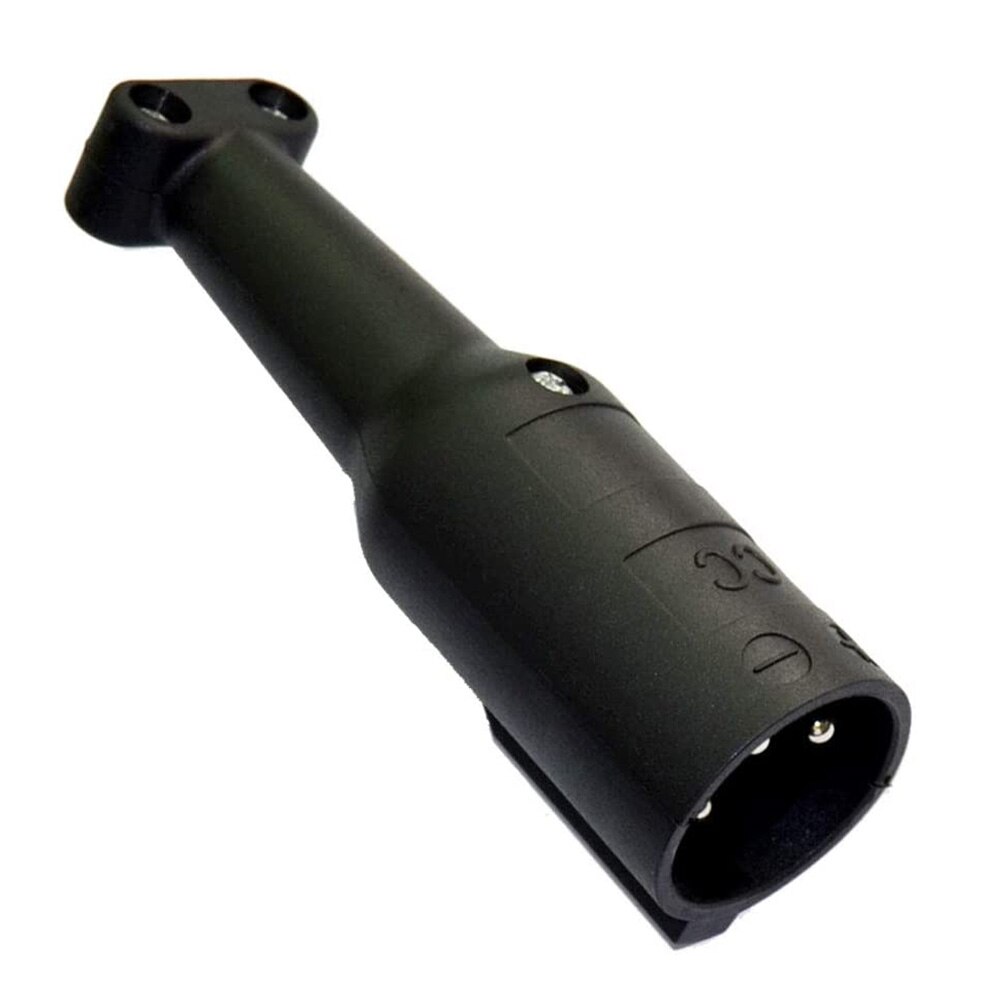 Golf Cart Charger Plug Club Car Round 48V Powerdrive Replacement Connector 3 Pin Club Car DS / Precedent Charger Plug