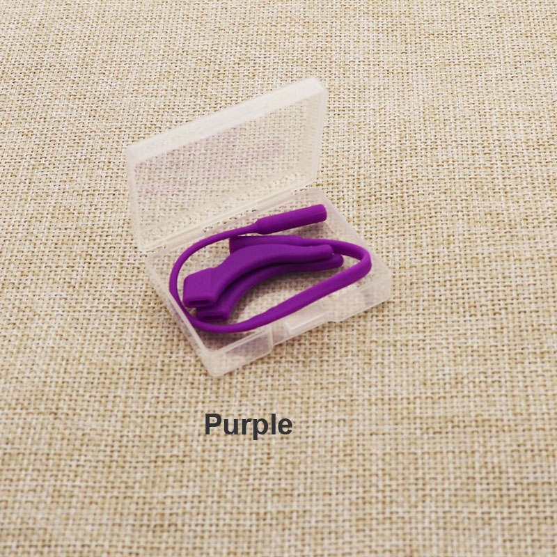 Correas de gafas para niños, funda de goma de silicona para gafas de bebé