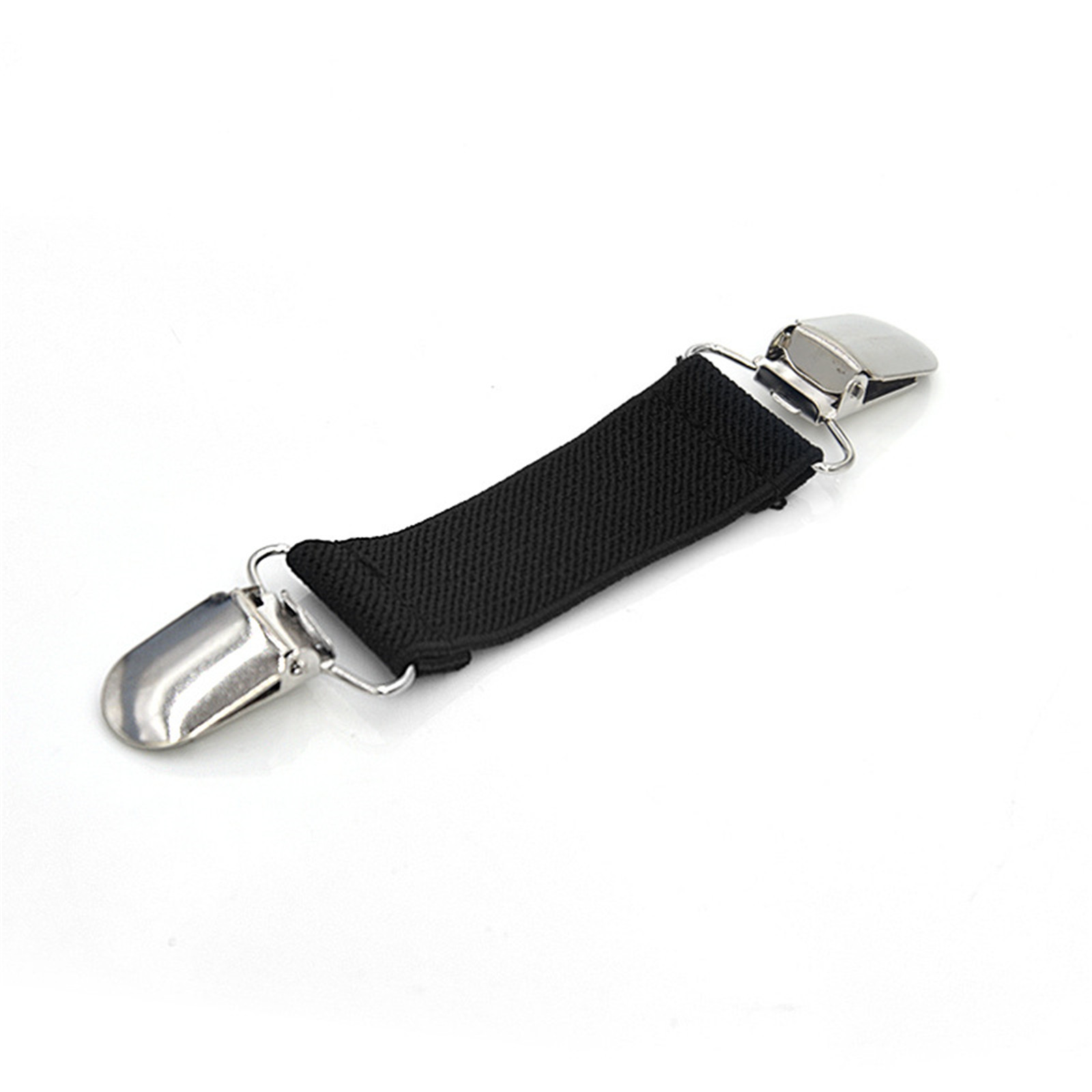 Verstelbare Stretch Taille Riem Platte Gesp Vrouwelijke Mode Kleding Bevestiging Buckle Antislip Bevestiging Knop Kleding Anti-Vallen clips: BK