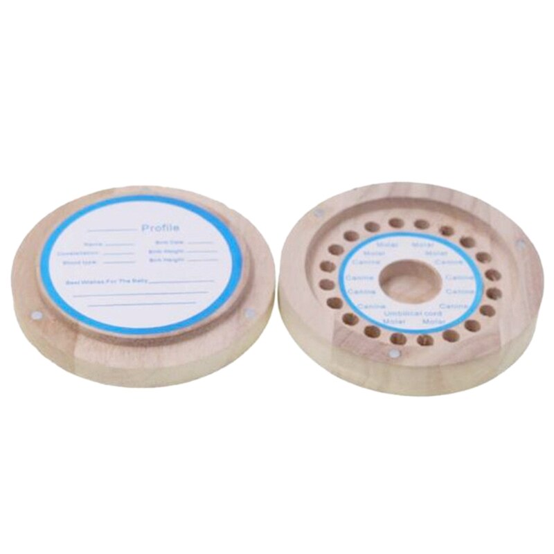 Baby Tooth Box Keep Childhood Memory Easy Store Pregnant Expecting Parents Keepsake Teeth Organizer