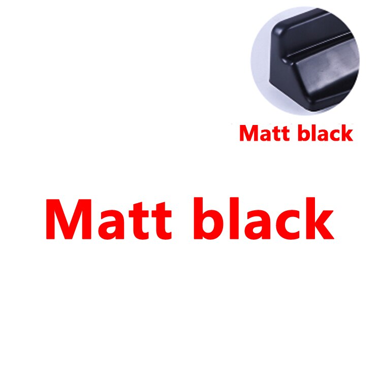 For Mazda3 Axela Body kit spoiler For Mazda 3 Axela ABS Rear lip rear spoiler front Bumper Diffuser Bumpers Protector: matt balck