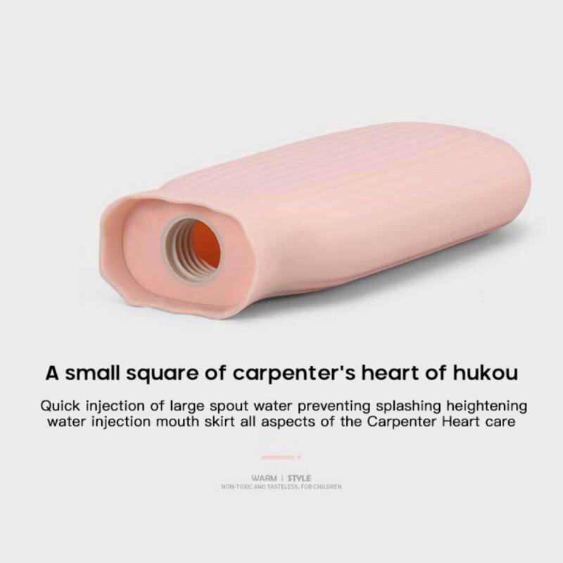 Lo scaldamani portatile in plastica per acqua calda invernale può essere riscaldato a microonde con acqua calda a prova di esplosione materiale sicuro