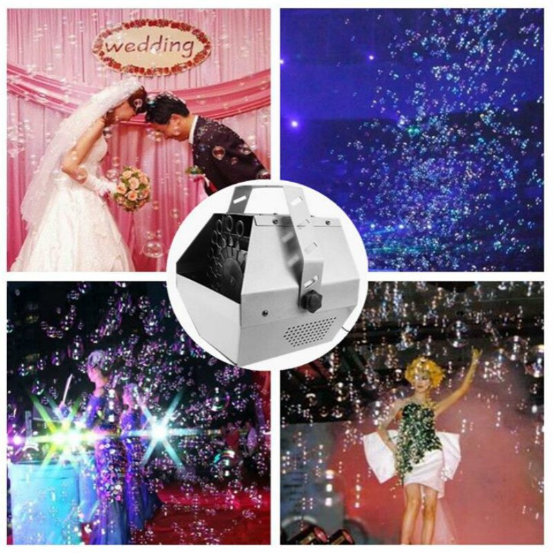 Førte mini boble maskine scene effekt boble maskine bryllup scene romantisk boble dekoration familie forretningsaktiviteter