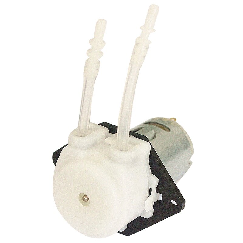 12v peristaltiske pumper elektrisk miniature lille vandpumpe titreringspumpe laboratoriedoseringspumpe dc selvansugende pumpe 140ml/ min.: Default Title