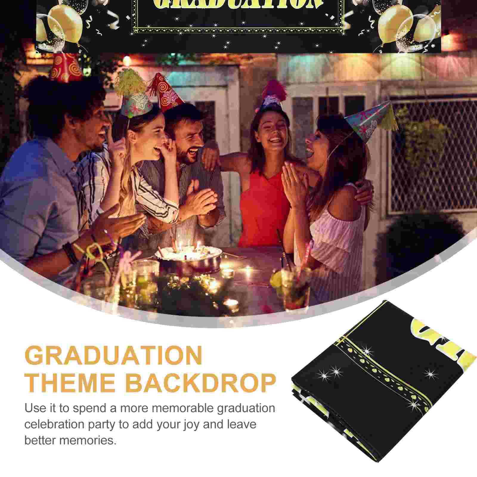 Graduation Photography Background Photo Backdrop Prop Decorative Backdrop