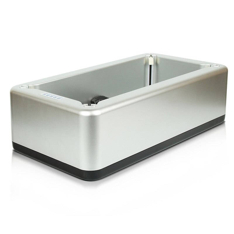 Automatic Shoe Cover Dispenser Disposable Shoe Covers Machine for Home Office RT99: silver