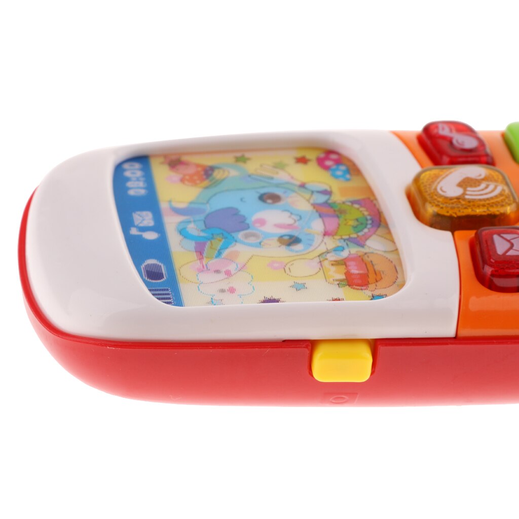 Baby spiller musikalsk telefonlegetøj med lys, musik - tidligt uddannelsesmæssigt læringslegetøj til baby 1 år gammel og opefter rollespil sjov