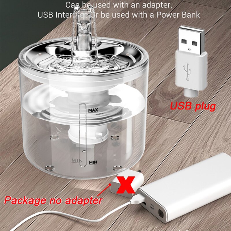Induktion Katze Wasser Brunnen mit Sensor Rostfreiem Stahl Automatische Katzen Wasser Spender 4 schicht Filter Clever Haustier Trinken Brunnen
