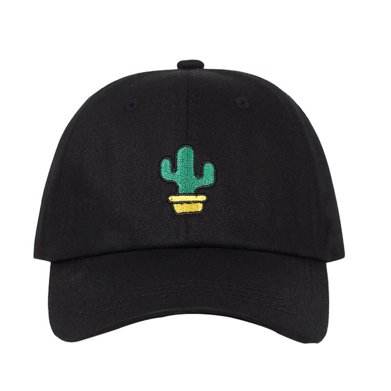 Cactus Geborduurde Baseball Cap Outdoor Sport Zonnehoed Casual Verstelbare Vader Hoed #: Default Title