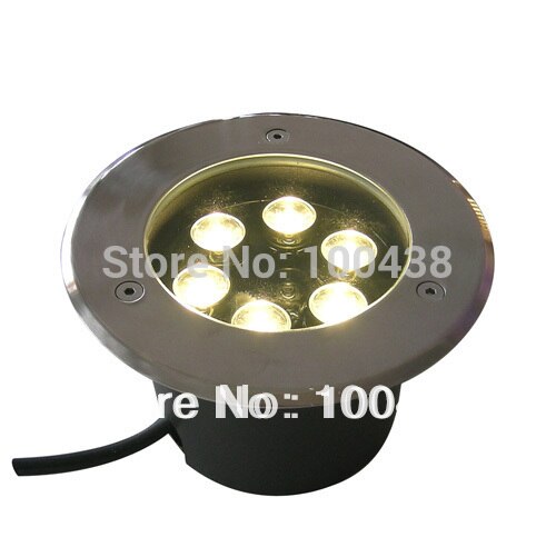 Ronde, high power, goede IP67 6 W LED ondergrondse licht, led ingegraven licht, LED path light, 110-250VAC, DS-11-2