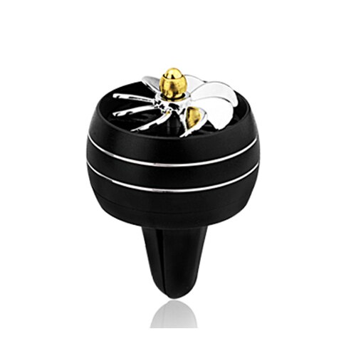 Voiture De Parfum Désodorisant Mini Ventilateur Auto Air Vent Clip pour Peugeot 206 307 406 407 207 208 308 508 3008 4008: black