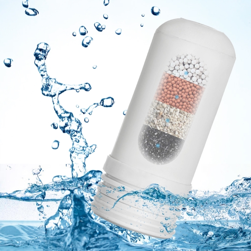 4 Pcs Water Tap Inner Ceramic Filter Cartridge Replacement Easy to Install