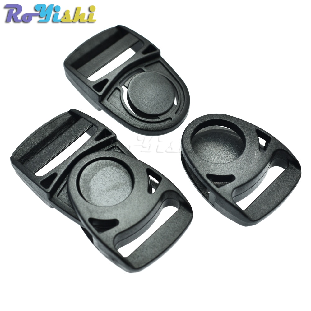 Ryggsäcksremmar i plast med svänghuvud svänghuvud, ryggsäcksband 20mm 25mm 32mm 38mm