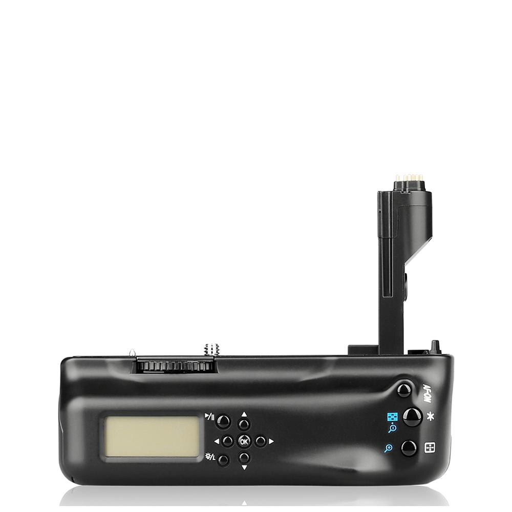 MEKE Meike MK 5D2L LCD Timer Battery Grip for Canon EOS 5D Mark II + RC5 Wireless Infrared Remote Control