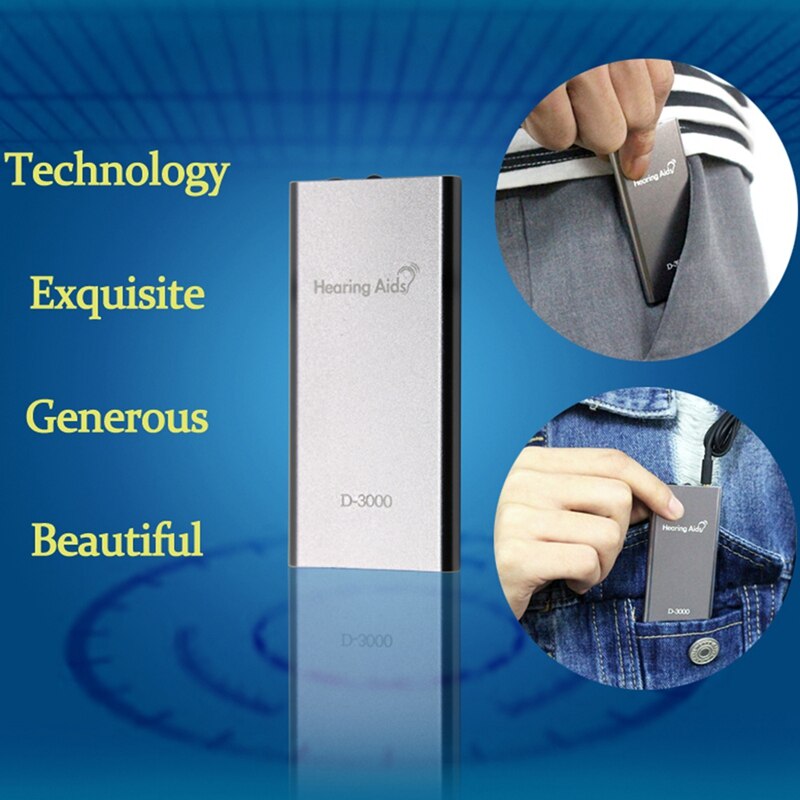 Audífono recargable para ancianos, amplificador de sonido de oreja, Cassette, audífono, ayuda Digital de tono ajustable, dispositivo de cuidado de la oreja, China
