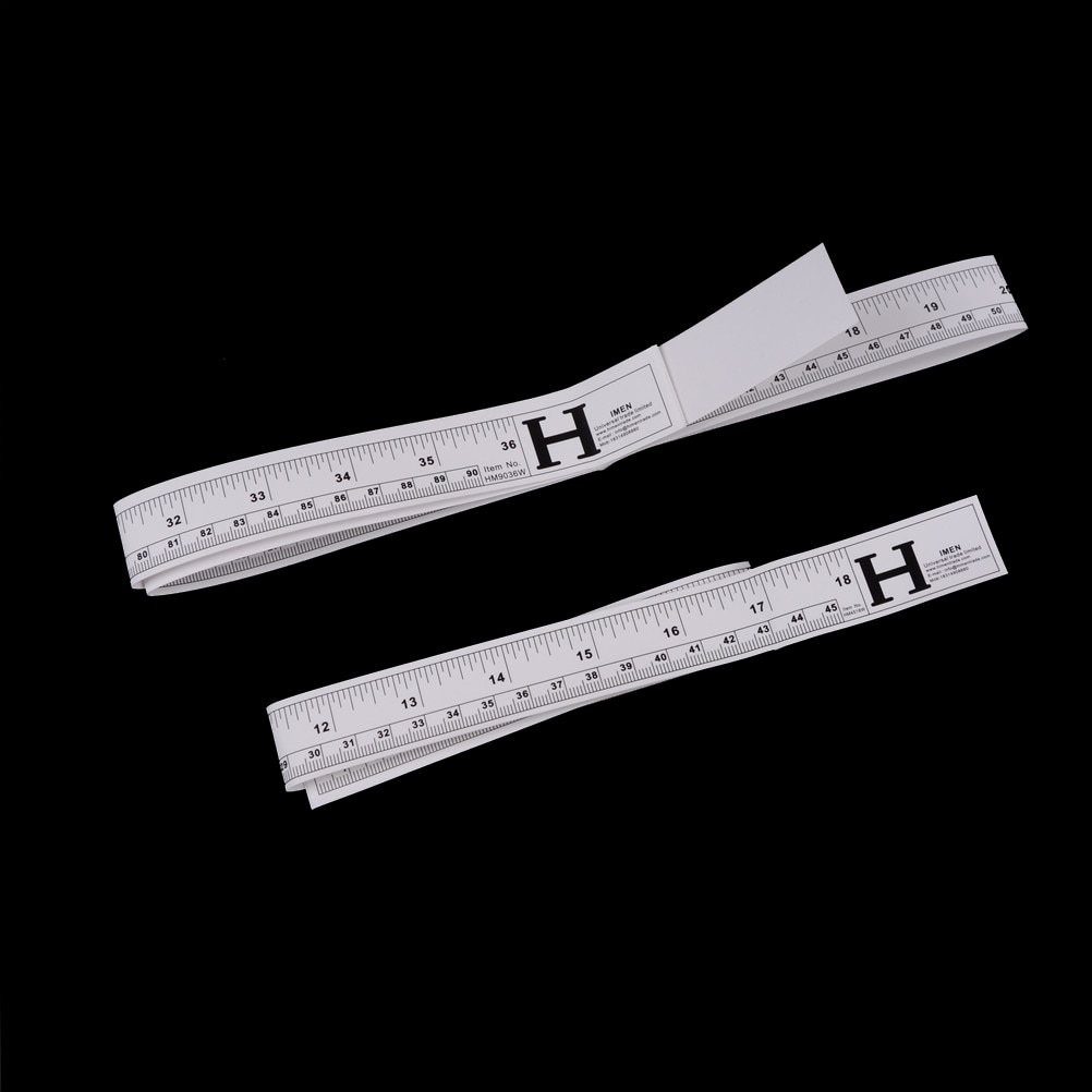 45cm /90cm Self Adhesive Metric Measure Tape Vinyl Ruler For Sewing Machine Sticker