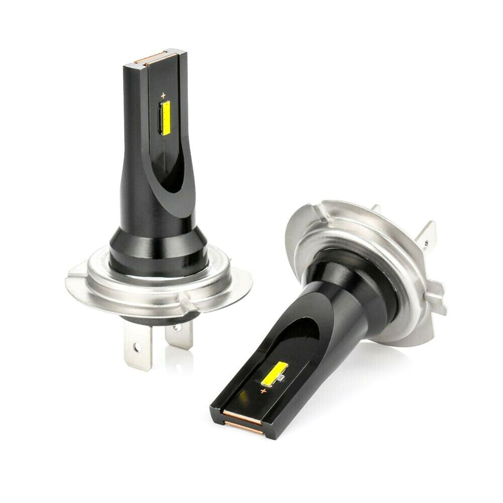 2Pcs Led 100W H7 Led Lampen Voor Auto Koplamp Lampen H7 Mistlamp Wit 6000K Auto 12V 24V