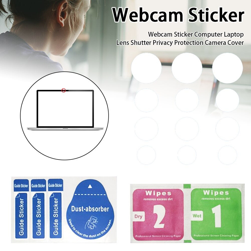 Privacy Bescherming Webcam Sticker Laptop Lens Computer Camera Cover Antispy Ultra Dunne Universele Tablet Wasbare Sluiter