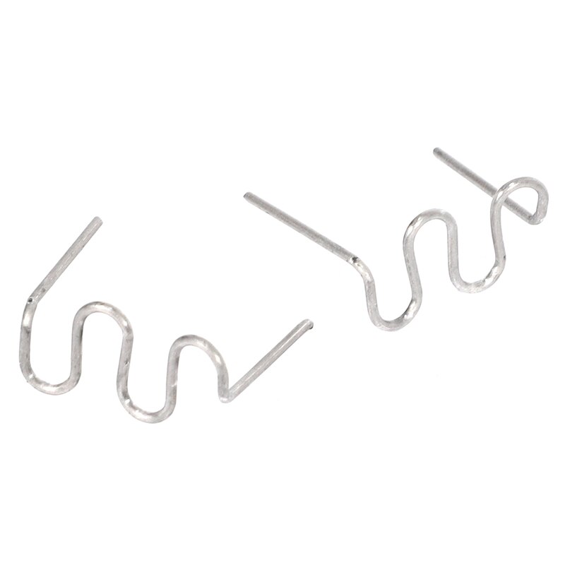 1000Pcs Staples for Stapler Plastic Repair Wave Staples Bumper Bodywork Repairs 0.8mm S Wave Staples