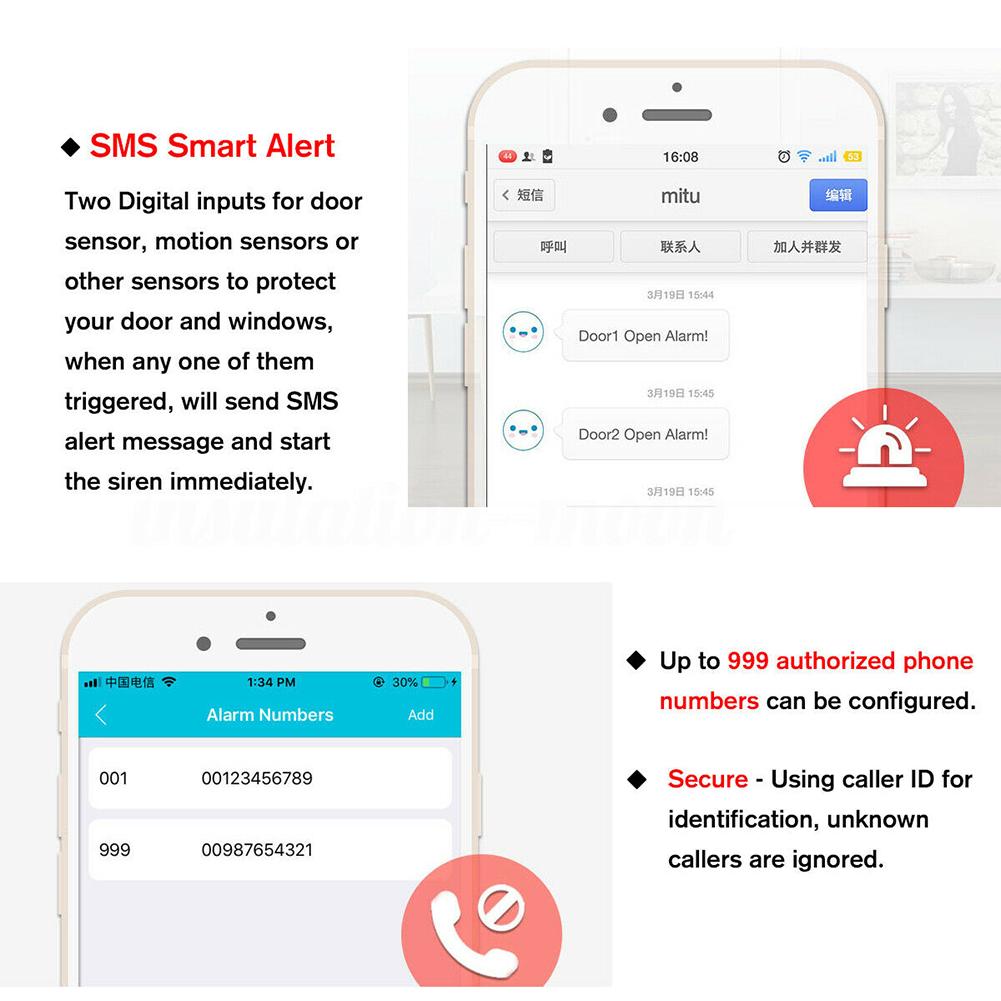 RTU5024 RTU5035 2G 3G GSM Gate Opener Relay Switch Wireless Remote Control Door Access Door Opener Free Call for Parking Systems