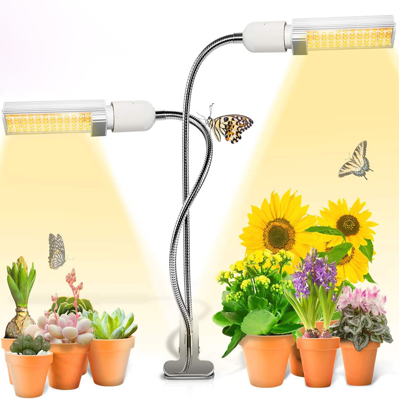 Full Spectrum LED Grow Light Phytolamp For Plants Control Plants Seedlings Flower Indoor Grow Greenhouse Clip Lamp Phyto Lamp