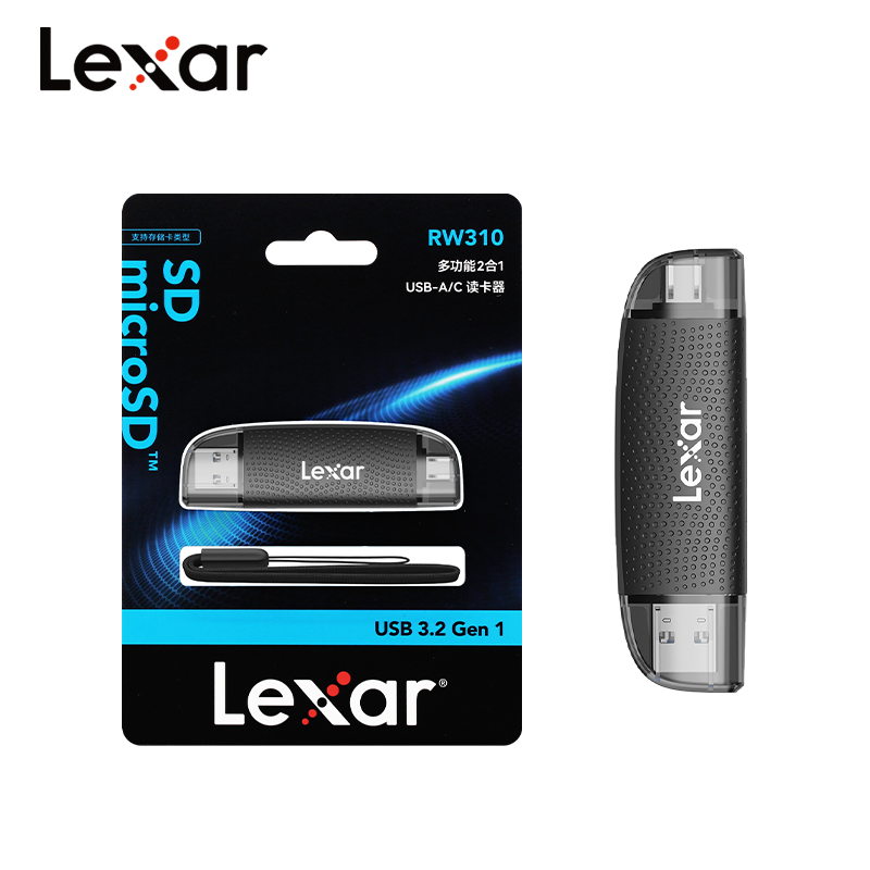 Lexar Micro SD-Karte 32 GB 64 GB 128 GB 256 GB 512 GB Speicherkarte A1 microSD TF-Karte für Telefonspeicher Flash-Karte mit USB 3.2-Leser: 32 GB