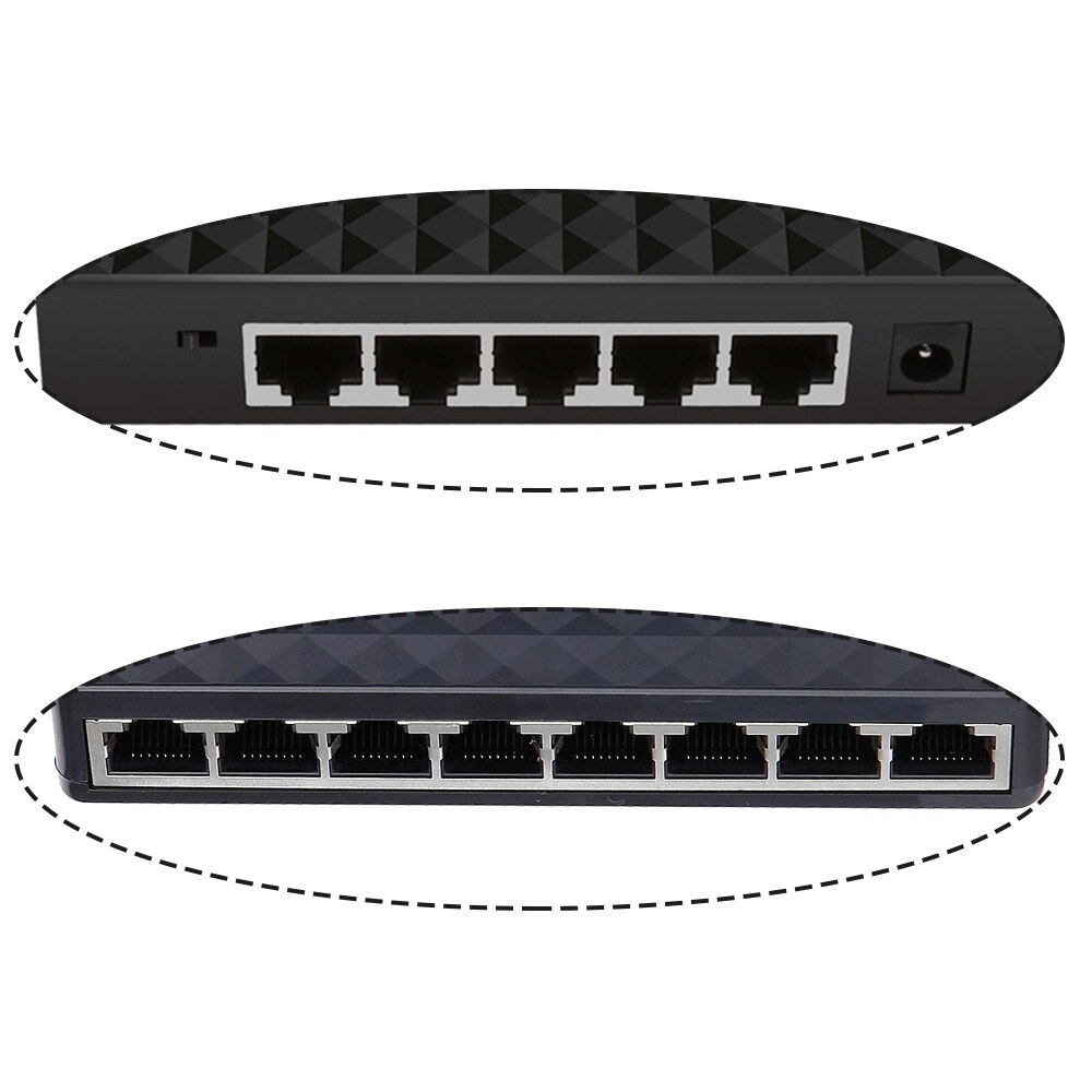 5/8 Ports Gigabit Switch Desktop RJ45 Ethernet Switch 10/100/1000mbps Lan Hub Switch