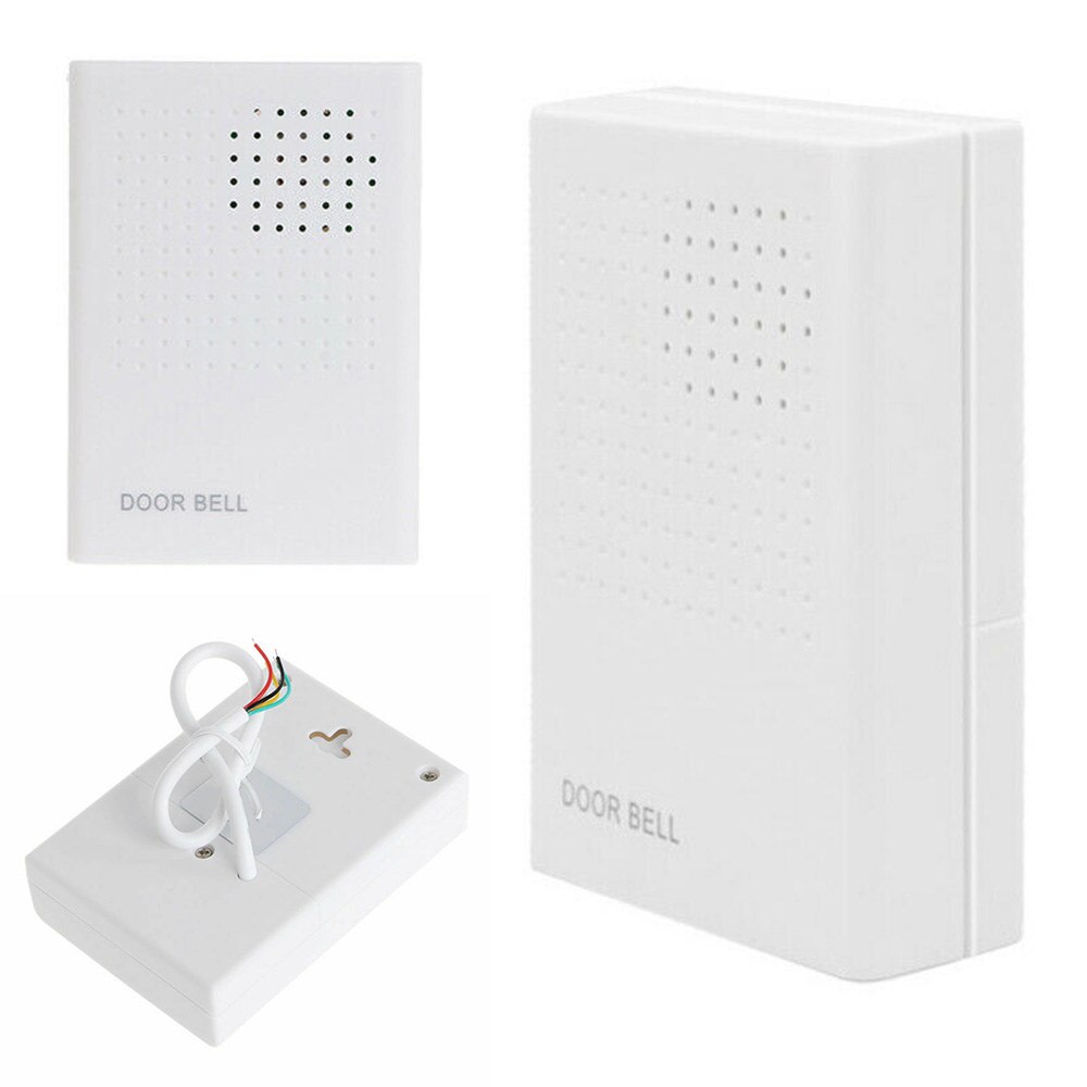 DC 12V Wired Doorbell Door Bell Chime For Home Office Access Control Fire Proof Access Wired 12V Doorbell