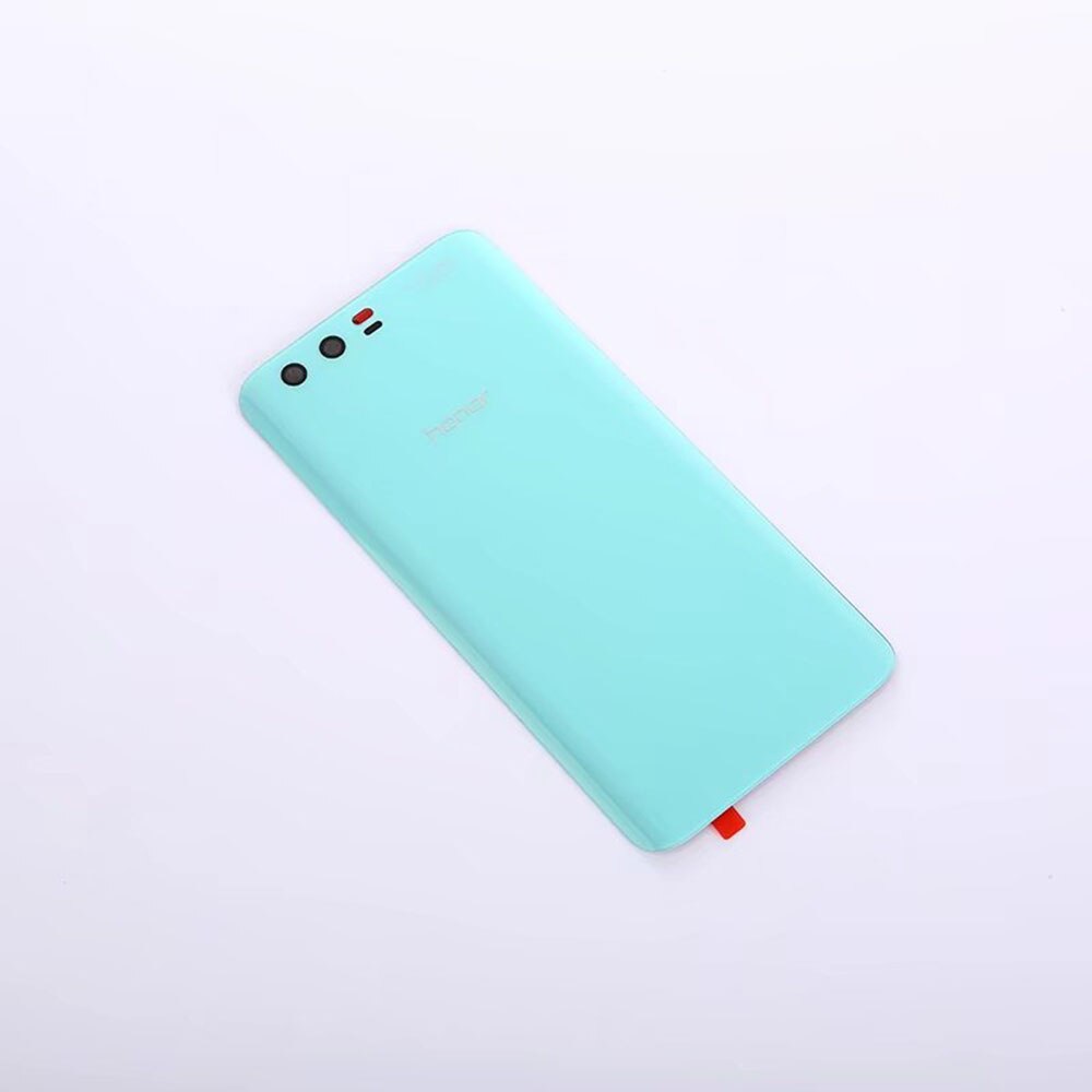 Originele Huawei Honor 9 Behuizing Back Battery Cover Deur Achter Voor Huawei Honor 9 Back Glas Cover Behuizing Case Panel vervanging: Green for Honor 9