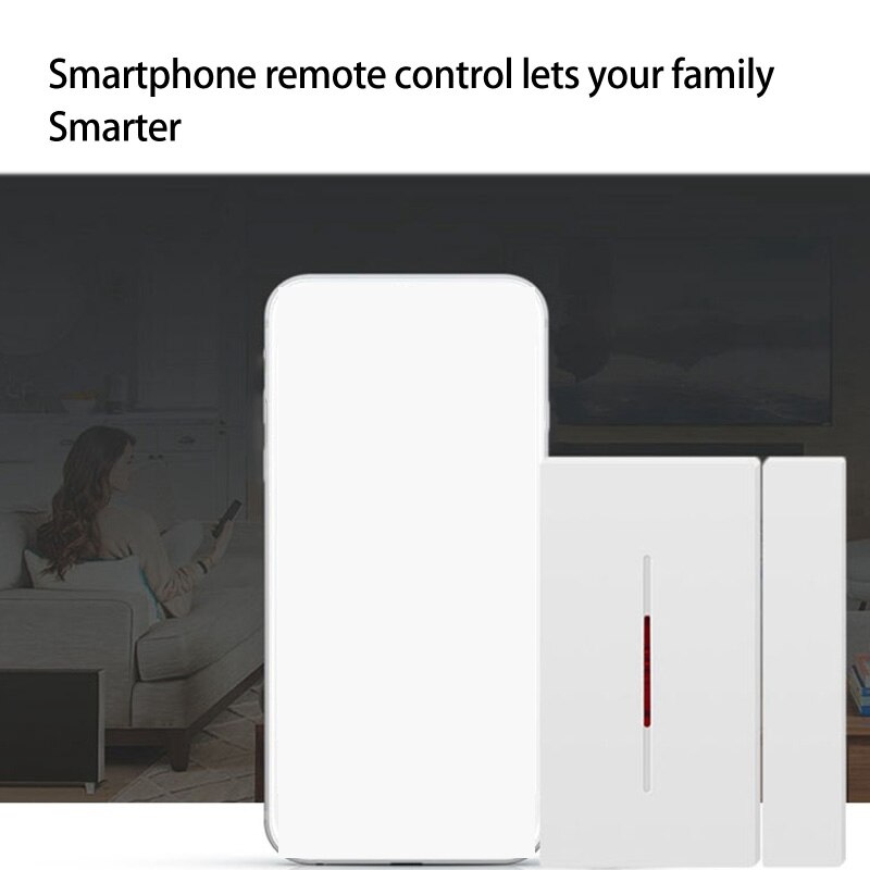 Door Sensor, Remote Control, Smart Home Security, Remote 43hz Door and Window Sensor