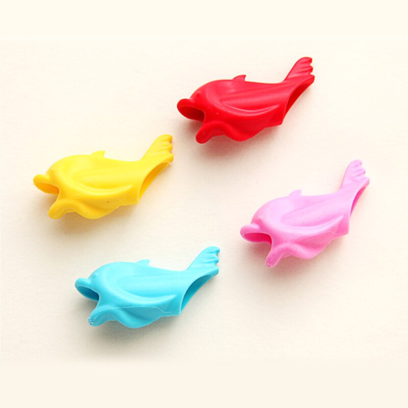 5 uds del Dolphin estilo de pesca por la postura Wobi corrección niños estudiantes lápiz pluma soporte J99Store