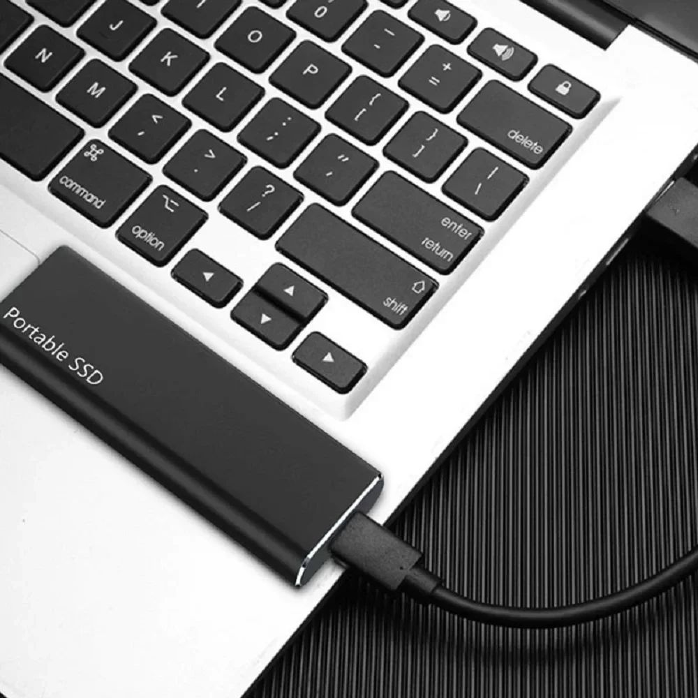 Disco rígido ssd externo 1tb disco rígido externo 2tb ssd rígido de alta velocidade usb3.1 unidade de estado sólido móvel para notebook portátil mac