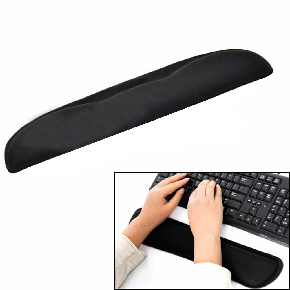 Langsomt stigende memory foam tastatur håndledsstøtte pude hånd memory foam sæt komfort hvile støtte pude til kontor computer